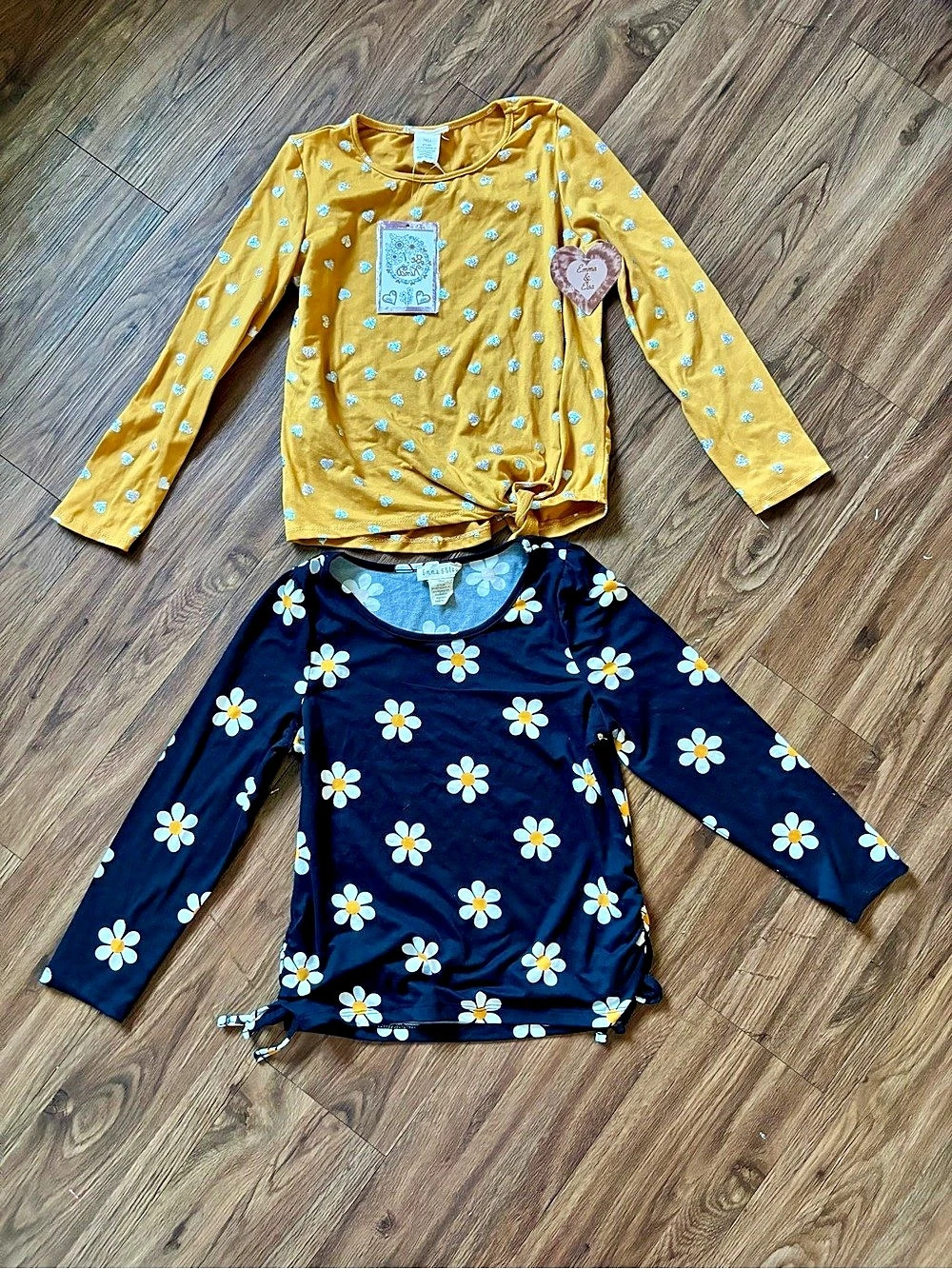 Emma & Elsa Floral Long Sleeve Tops Size 14